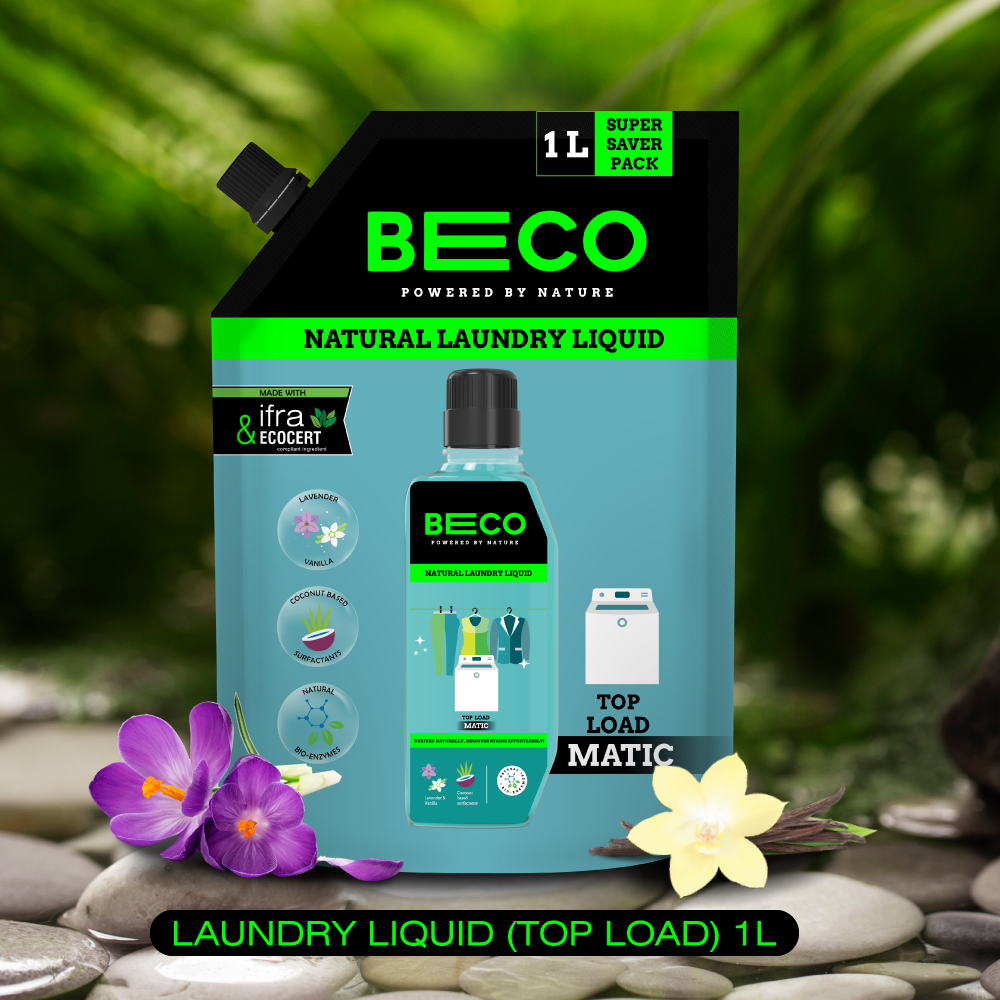 🎁 Natural Laundry Cleaner Liquid Refill | Top Load - 1 litre_ (100% off)