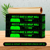 Bake & Wrap Roll - 10 mtr | Pack of 3