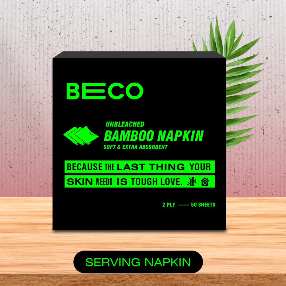 Bamboo Serving Napkins - 50 sheets**