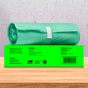 Biodegradable Garbage Bags - Large - 15 bags/roll